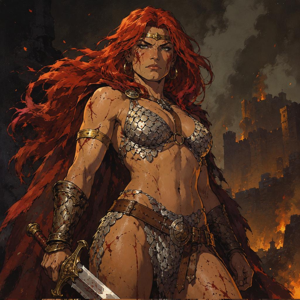 Red Sonja — Saint & Specter