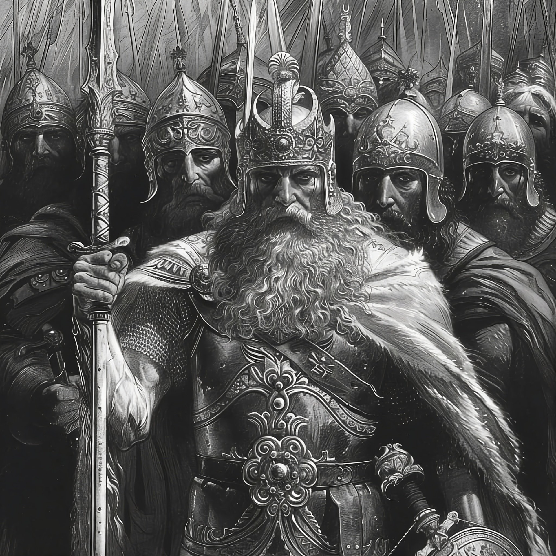 David's Mighty Men — Saint & Specter